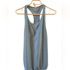Hunder Armour Blue Racerback Tank Top